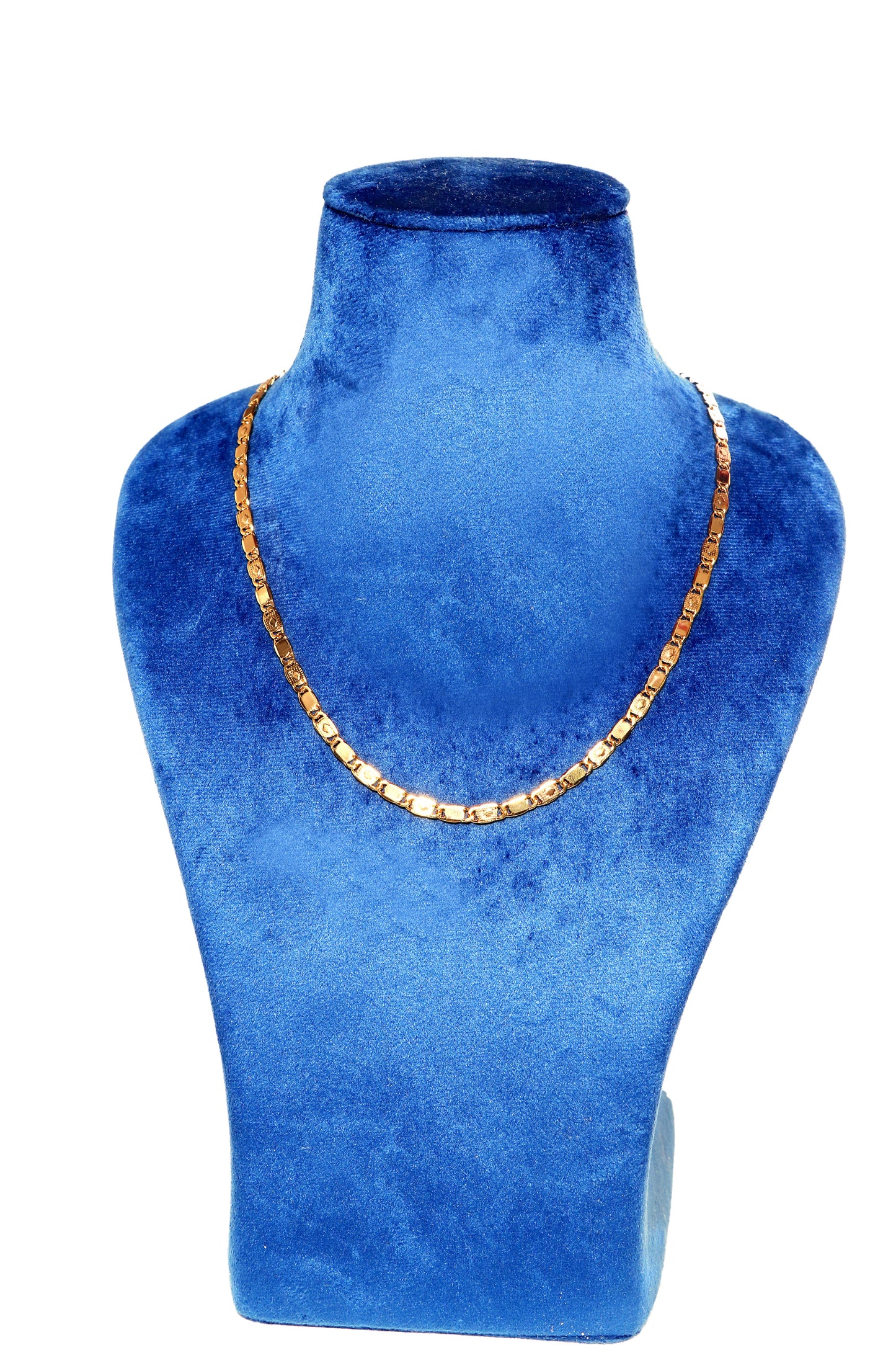 Men's Chain - Gold-Toned Rectangular Link Necklace