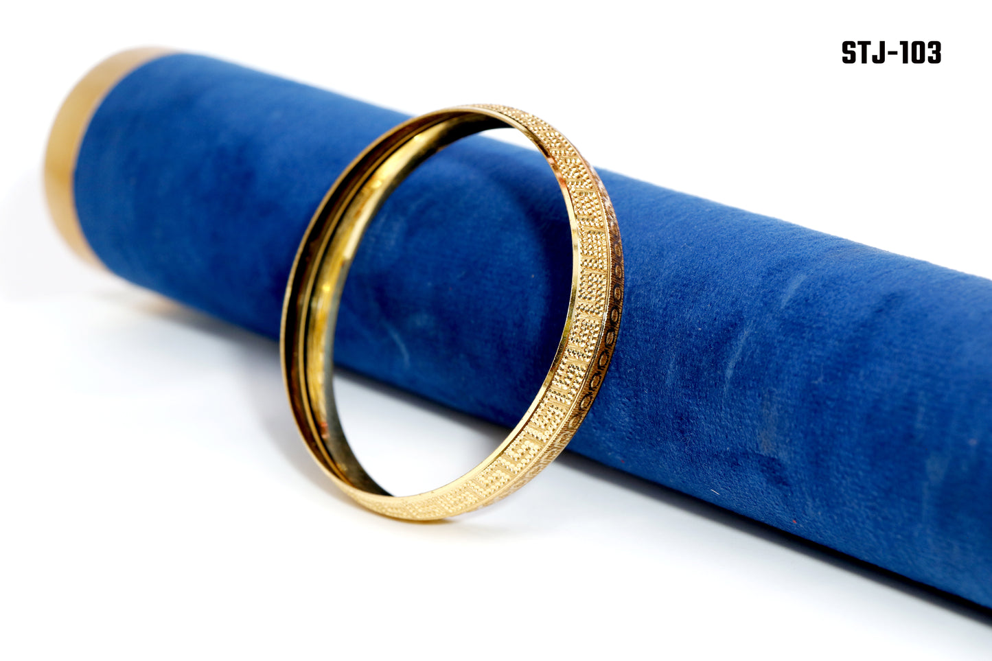 Stand Touch Jewellery Kada Bracelets | Bracelet for Men and Boys Gold, Brass Kada | Waterproof, Anti-tarnish, Rust-free, Skin friendly | Bracelets for Men Pack of 1