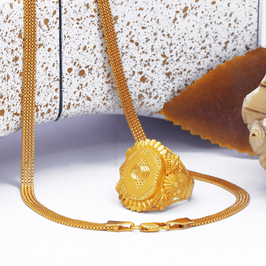 Men's Chain & Ring combo-D
