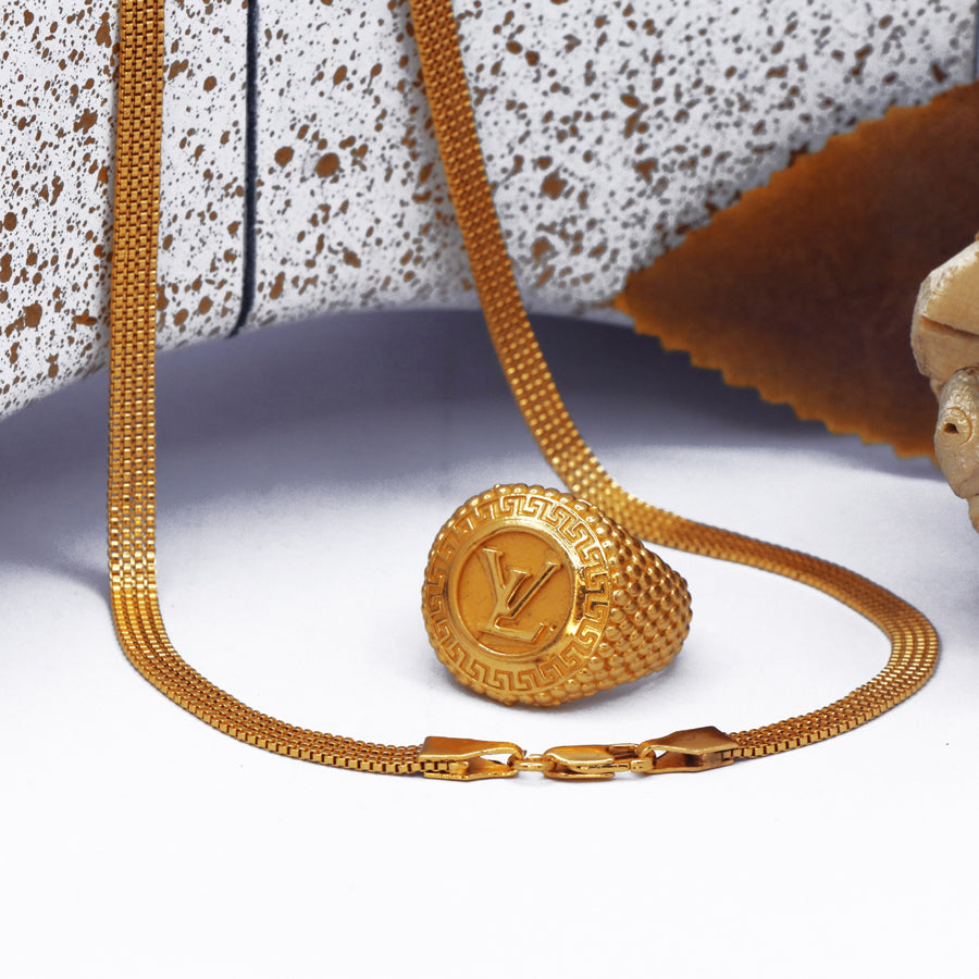 Men's Chain & Ring combo-E