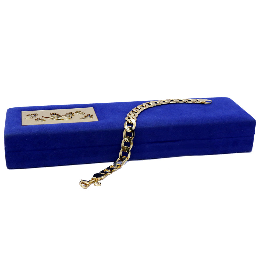 Gold Color Cuban Link Bracelet