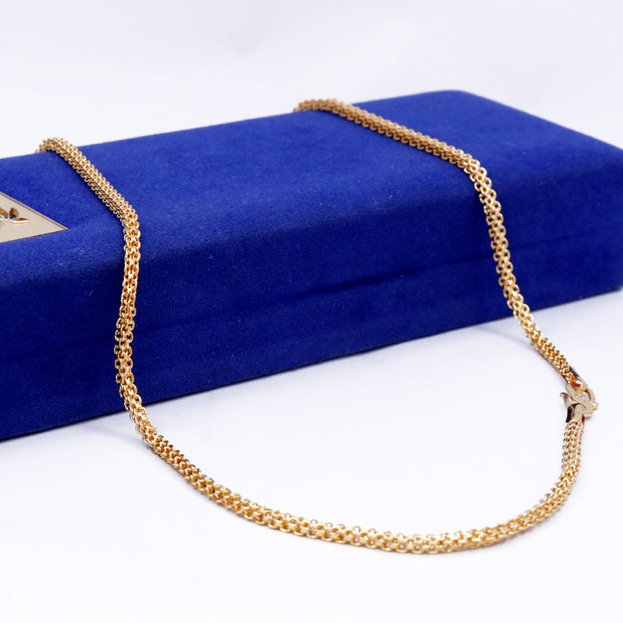 Gold color Foxtail Chain