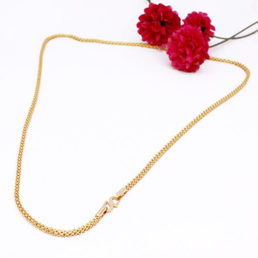 Gold color Foxtail Chain