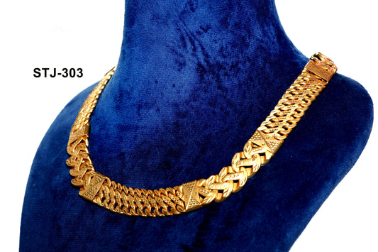 Gold Plated Heavy Chain for Men - Statement Men's Jewelry