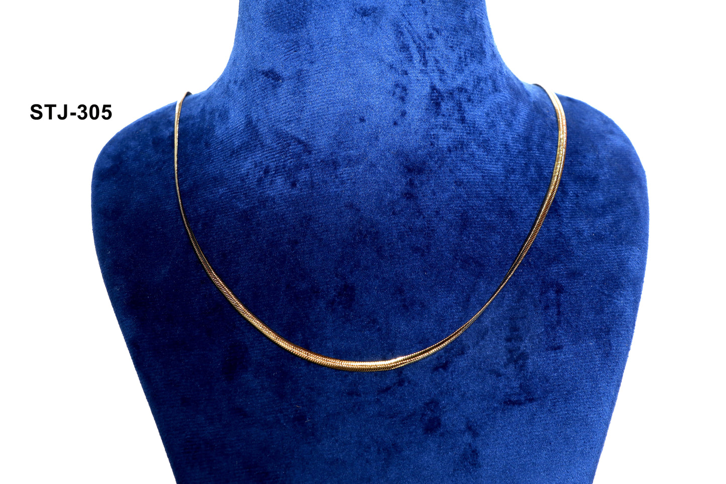 Simple Gold-Plated Snake Chain for Men | Sleek and Minimalist Men's Jewelry