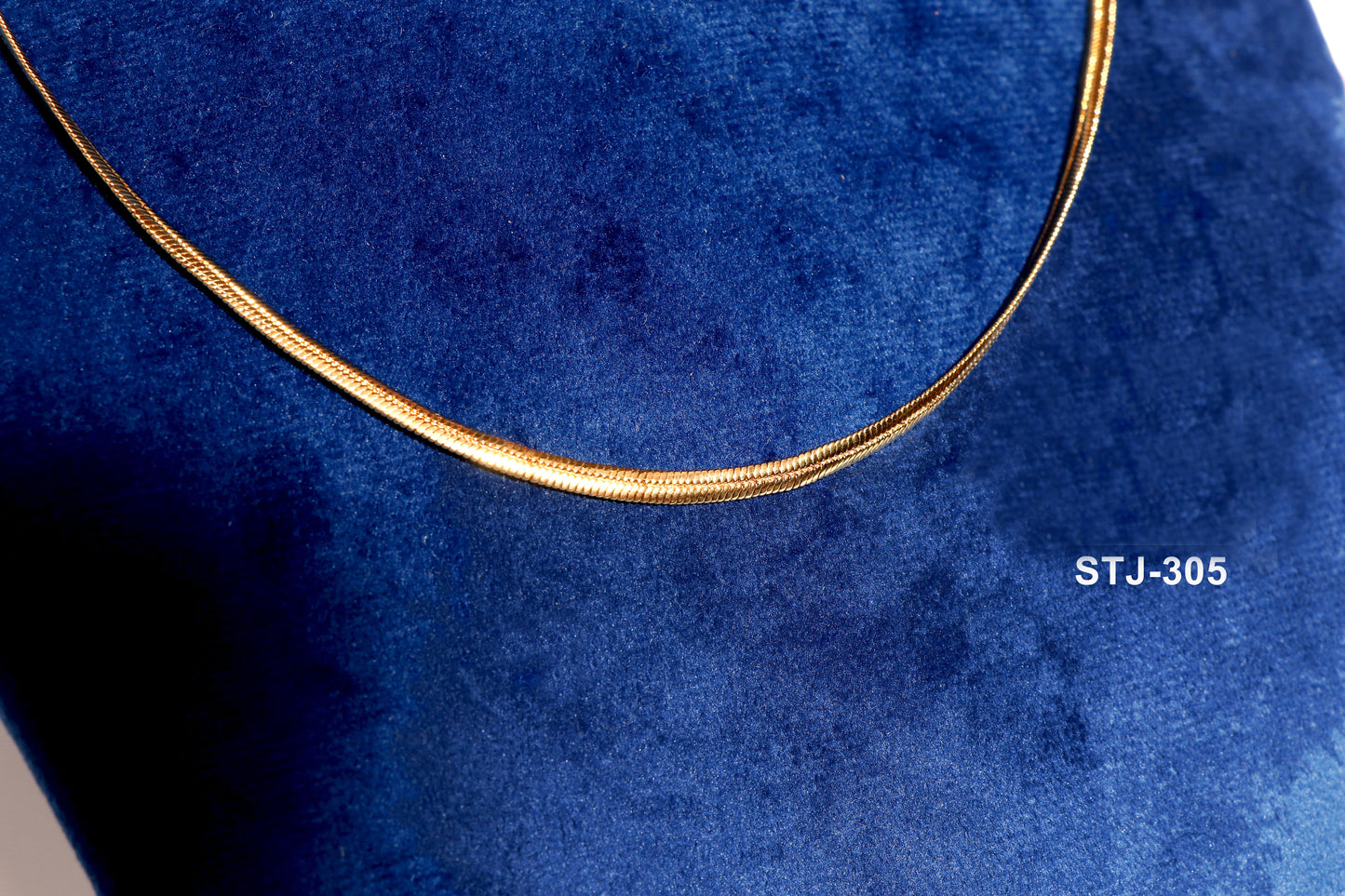 Simple Gold-Plated Snake Chain for Men | Sleek and Minimalist Men's Jewelry