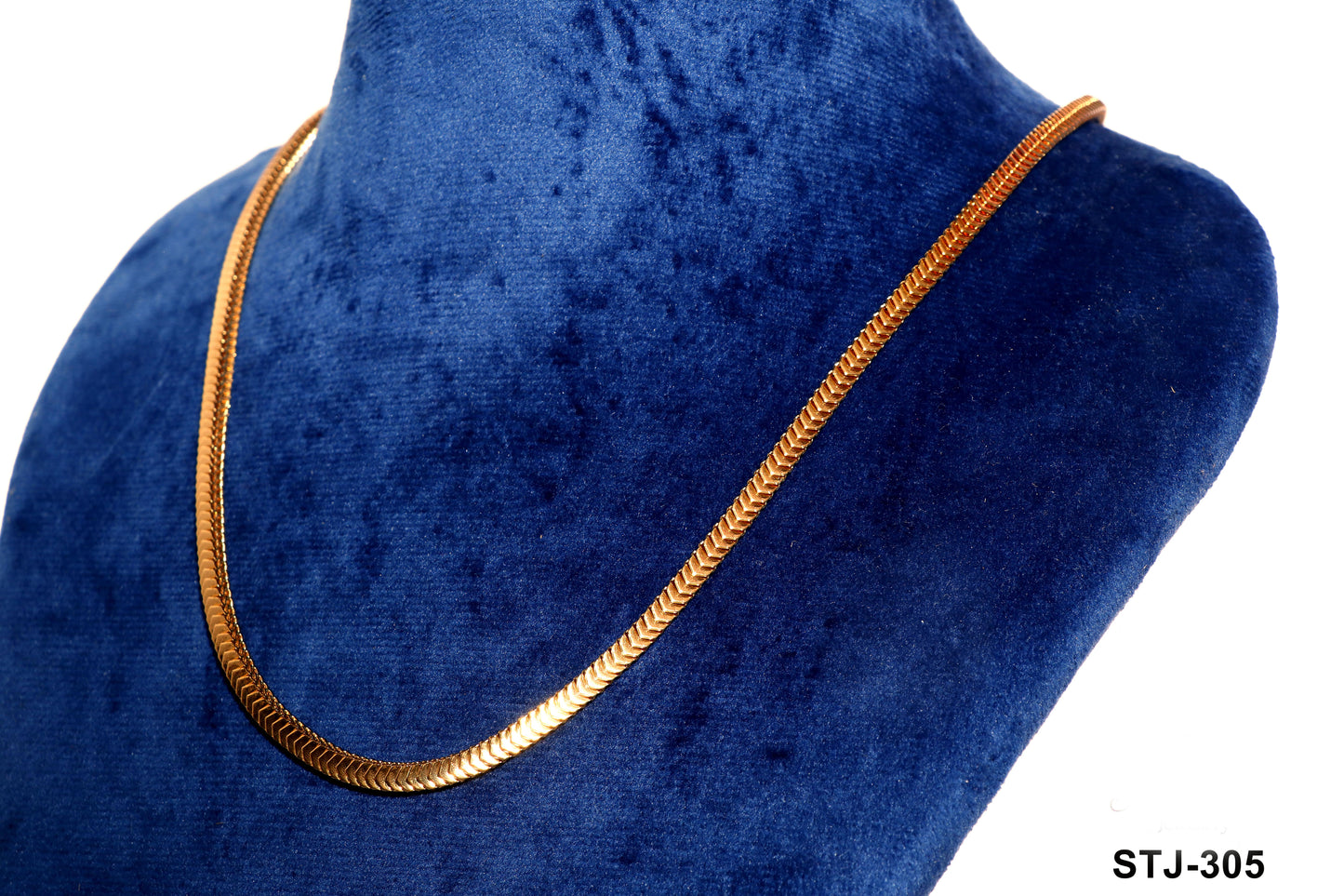 Simple Gold-Plated Snake Chain for Men | Sleek and Minimalist Men's Jewelry