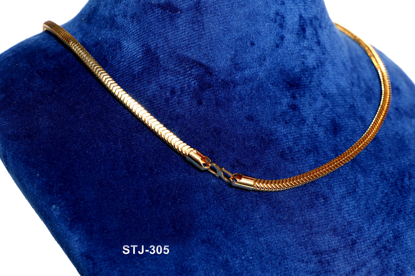 Simple Gold-Plated Snake Chain for Men | Sleek and Minimalist Men's Jewelry