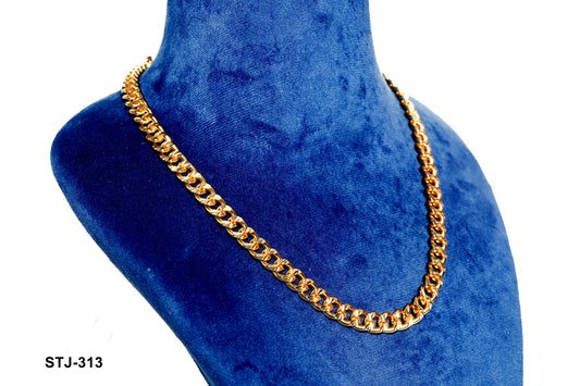 Men's Chain in Gold Finish - Durable and Stylish Men's Accessories for All Occasions