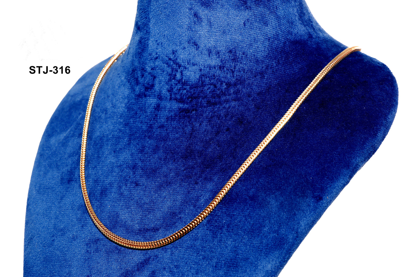 Men's Chain - Sleek Gold-Toned Necklace for Everyday Wear