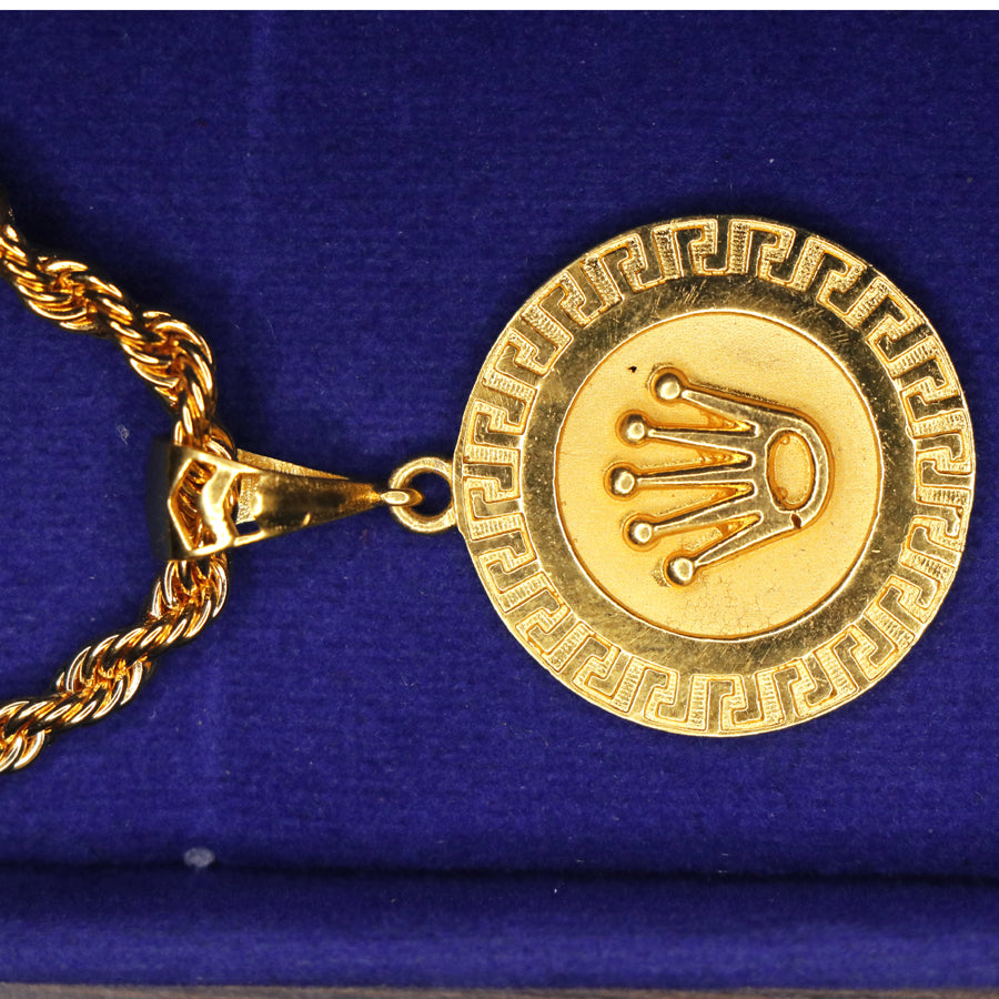 Rolex Medallion Locket with Chain
