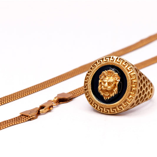 Men's Chain & Ring combo-A