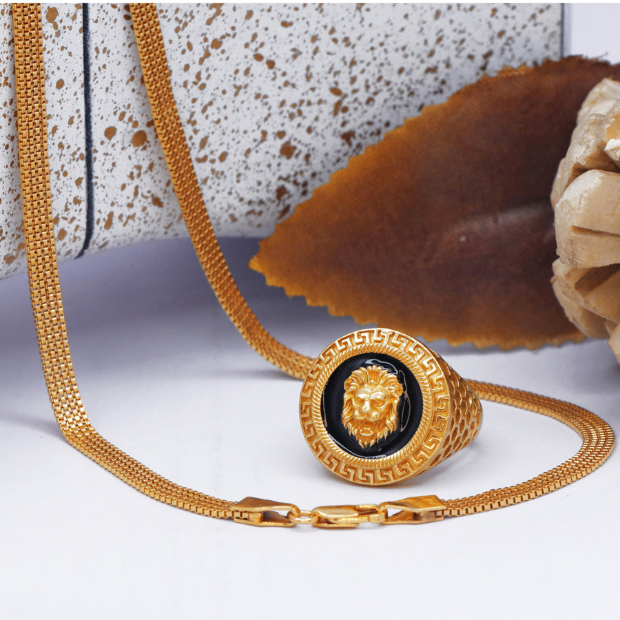 Men's Chain & Ring combo-A