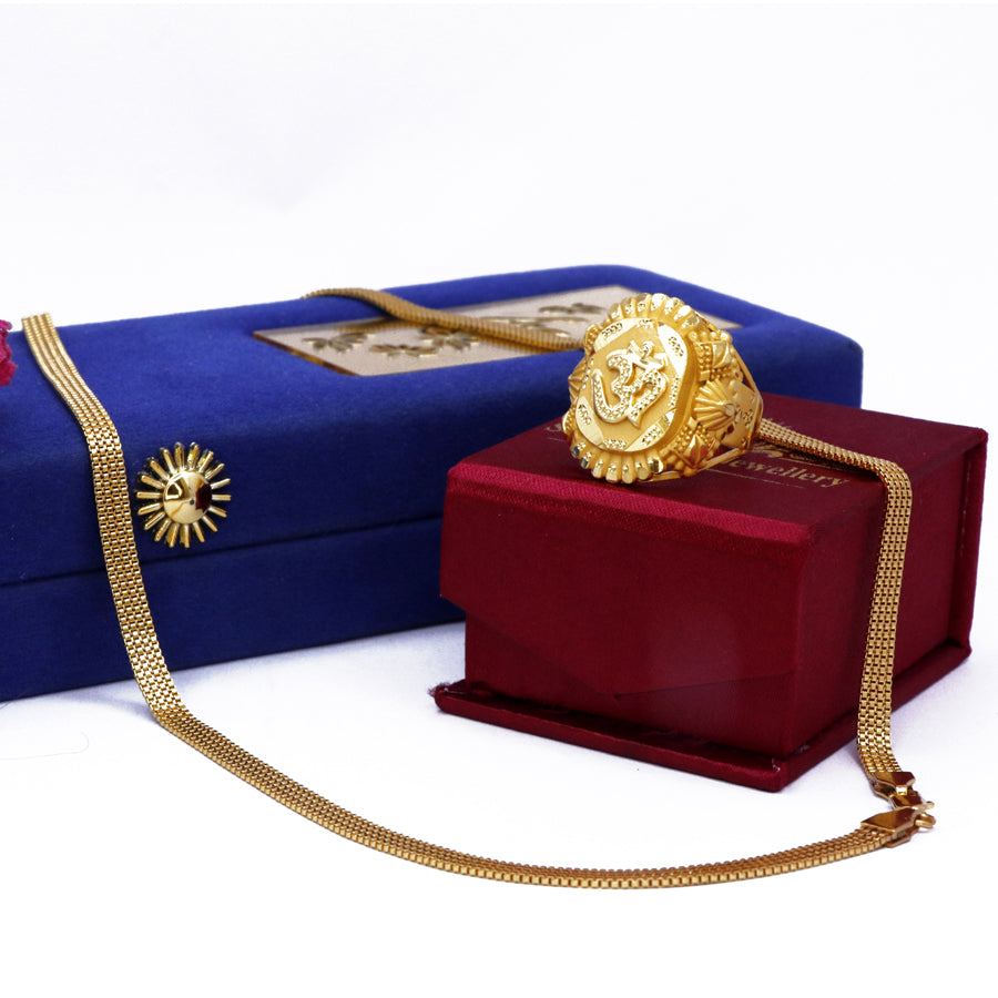 Men's Chain & Ring combo-B