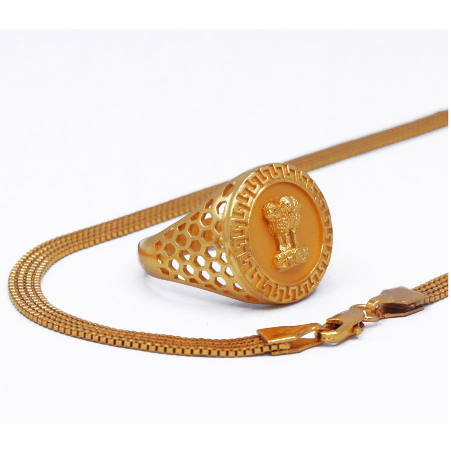 Men's Chain & Ring combo-C